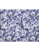 Indigo Botanical Printed Door Curtain -  Pack of 1