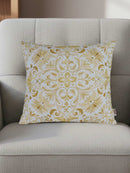 Velvet Printed Cushion Cover - 16x16 Inch