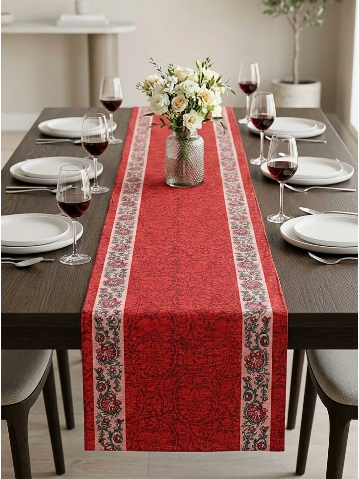 Royal Heritage Velvet Table Runner