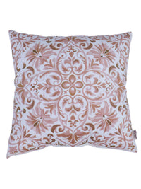 Velvet Printed Cushion Cover - 16x16 Inch