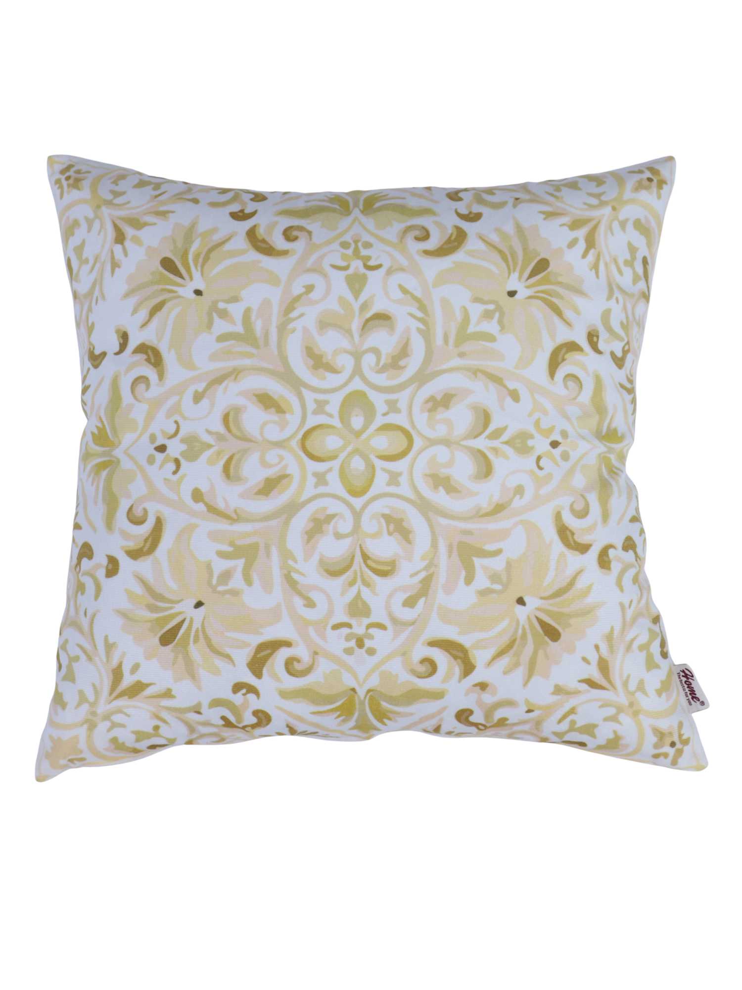 Velvet Printed Cushion Cover - 16x16 Inch