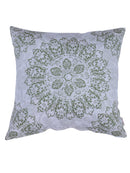 Velvet Modern Print Cushion Cover - 16x16 Inch