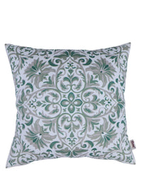 Velvet Printed Cushion Cover - 16x16 Inch