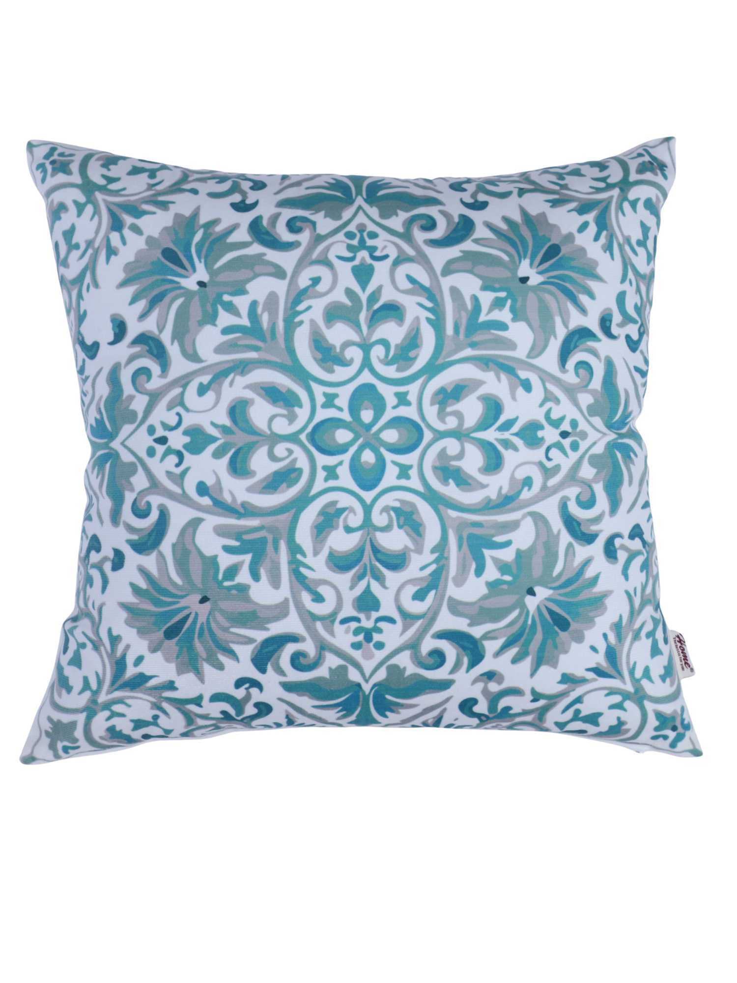 Velvet Printed Cushion Cover - 16x16 Inch