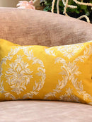 Regalia Damask Embroidered Cushion Cover – 12x18 Inch