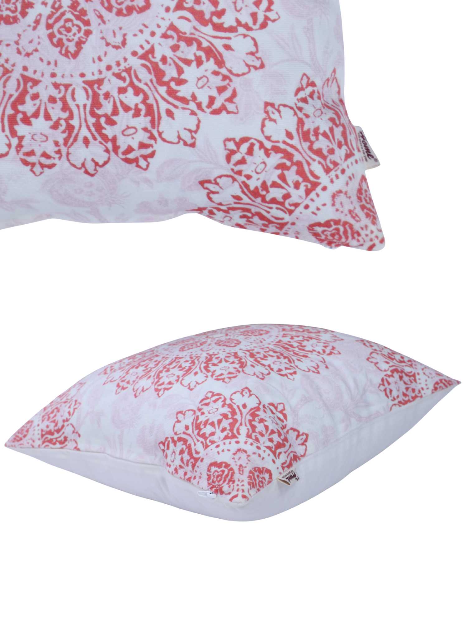 Velvet Modern Print Cushion Cover - 16x16 Inch