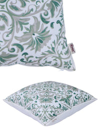 Velvet Printed Cushion Cover - 16x16 Inch