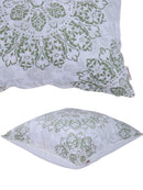 Velvet Modern Print Cushion Cover - 16x16 Inch