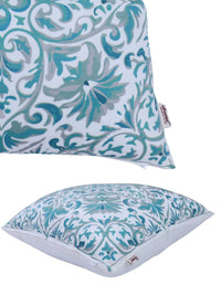 Velvet Printed Cushion Cover - 16x16 Inch