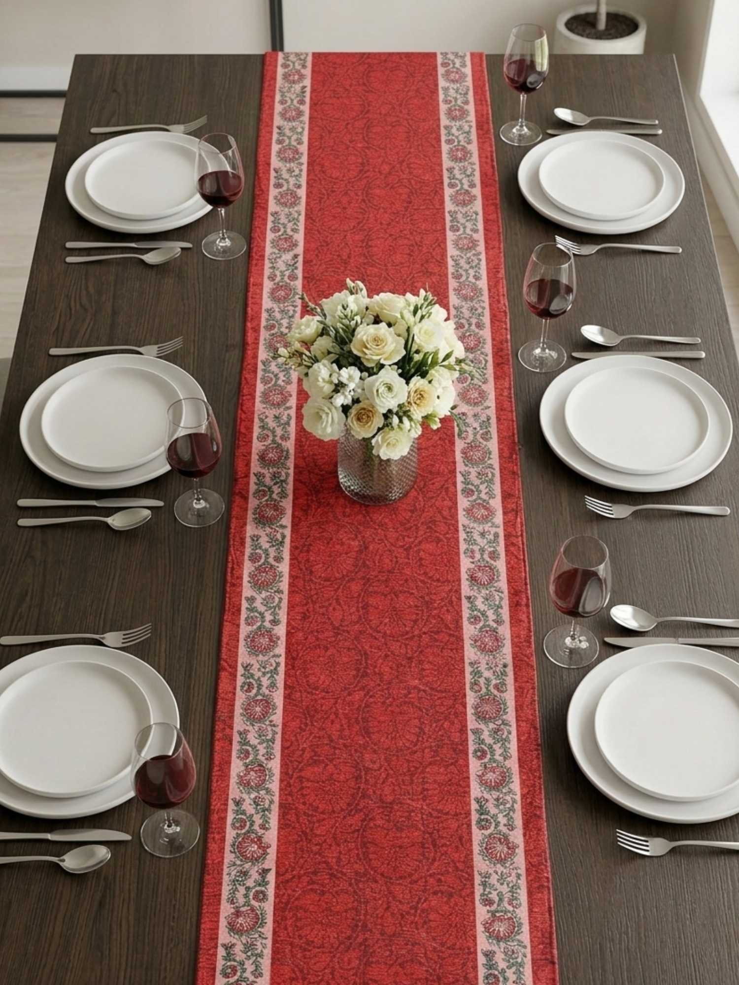 Royal Heritage Velvet Table Runner