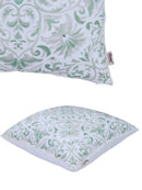 Velvet Printed Cushion Cover - 16x16 Inch