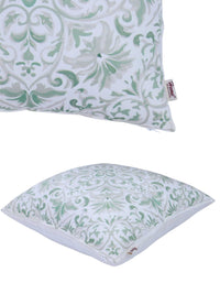 Velvet Printed Cushion Cover - 16x16 Inch