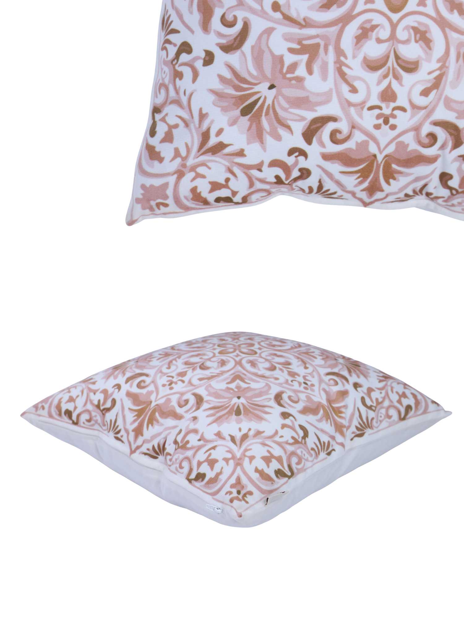 Velvet Printed Cushion Cover - 16x16 Inch