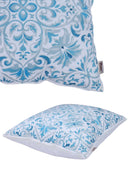 Velvet Printed Cushion Cover - 16x16 Inch