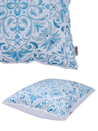 Velvet Printed Cushion Cover - 16x16 Inch
