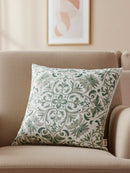 Velvet Printed Cushion Cover - 16x16 Inch