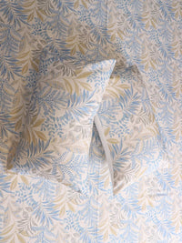 Floral Printed Bed Cover for Double Bed with Pillow Covers - 18x27 Inches