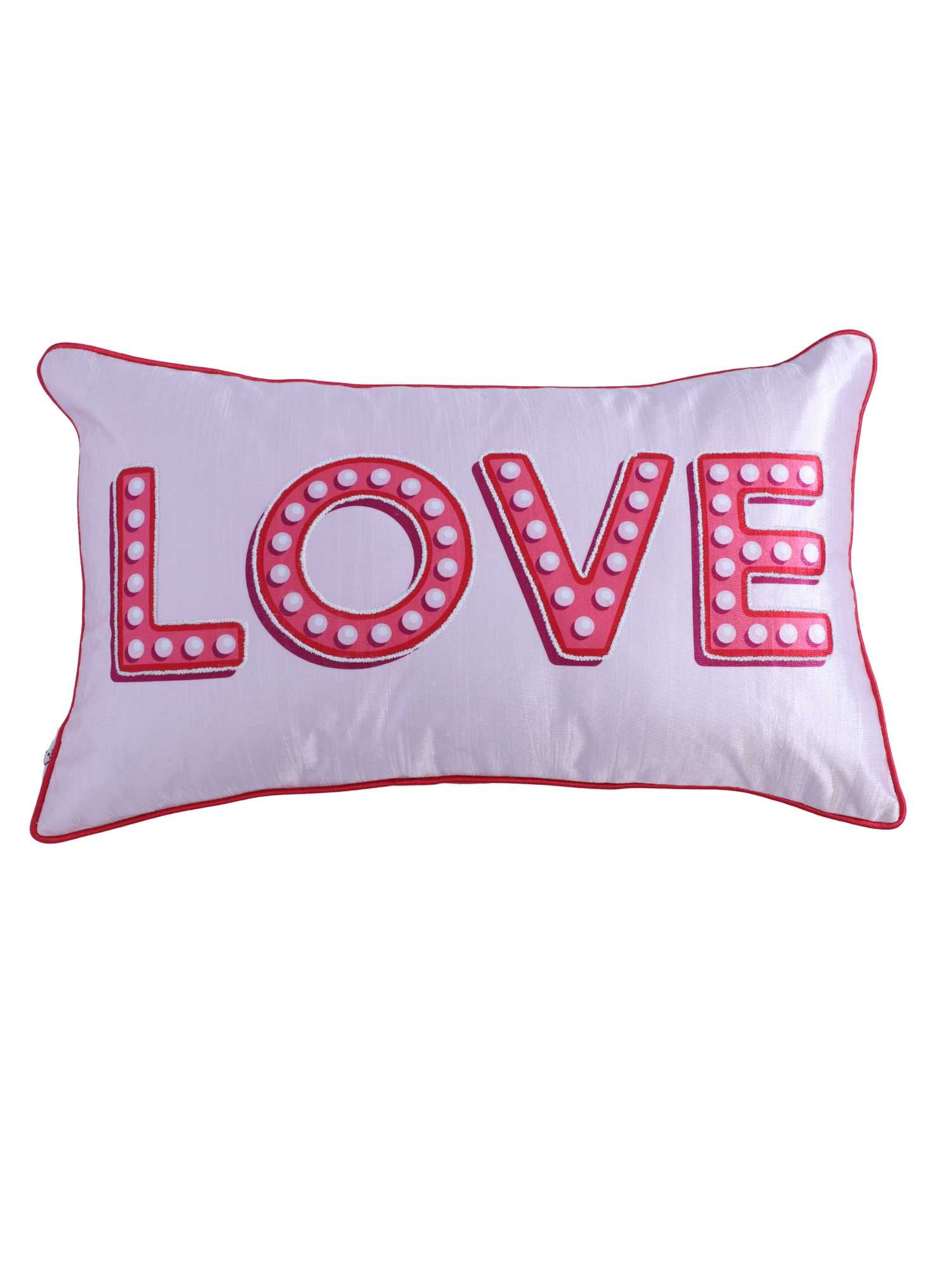 Love Statement Cushion Cover - 12x20 Inch