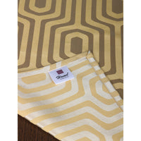 HexaChic Elegance Woven Wonder Cotton Table Runner