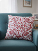 Velvet Printed Cushion Cover - 16x16 Inch