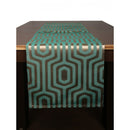 HexaChic Elegance Woven Wonder Cotton Table Runner