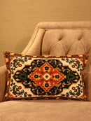 Royal Heritage Bloom Cushion Cover - 12x20 Inch
