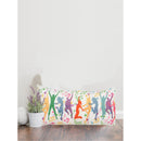 Cozy Comfort: 8x17 Inch Cotton Printed Cushion Cover with Inserts