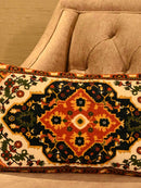 Royal Heritage Bloom Cushion Cover - 12x20 Inch