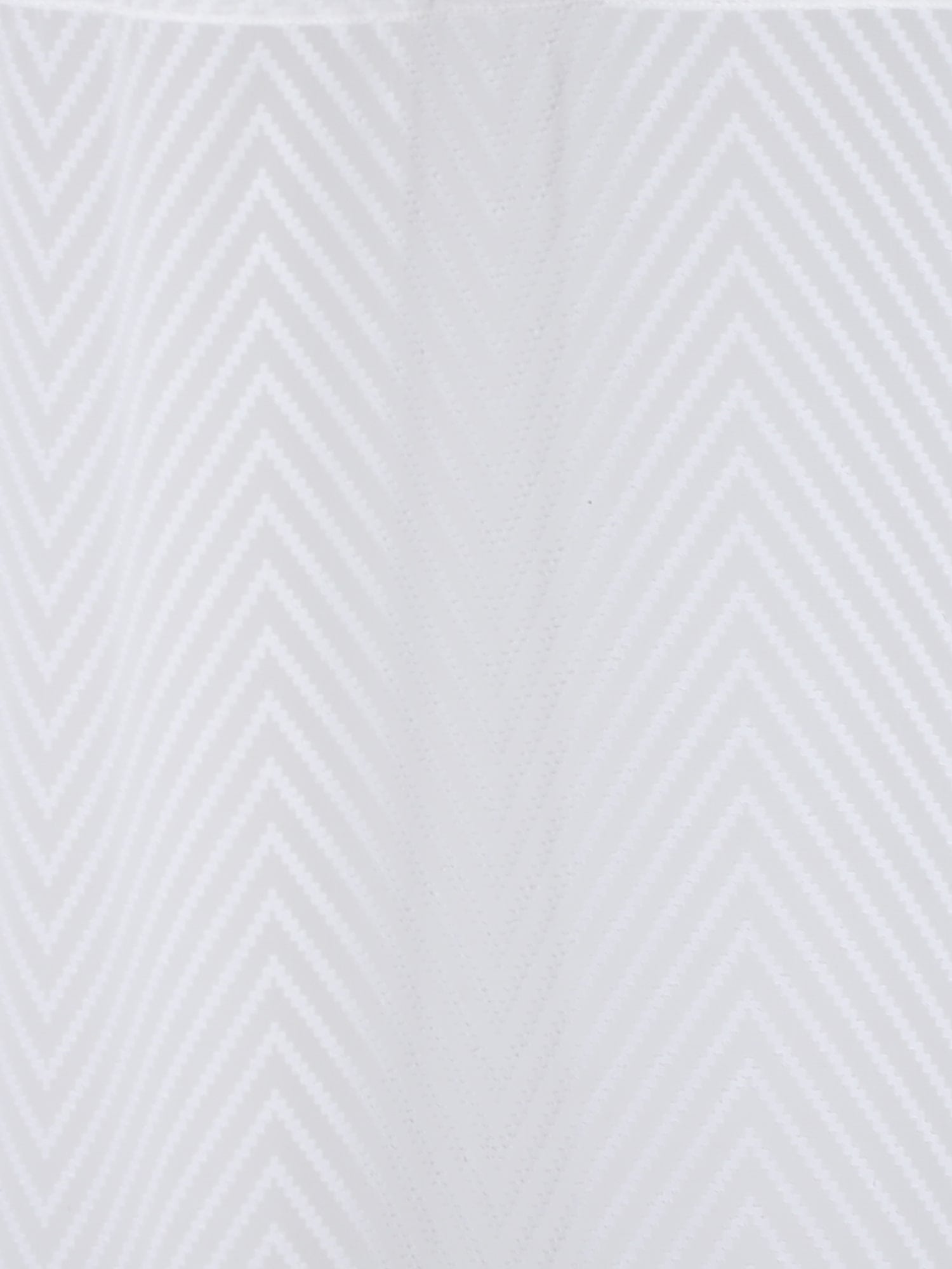 Off White Self Design Tissue Shear Net Curtains