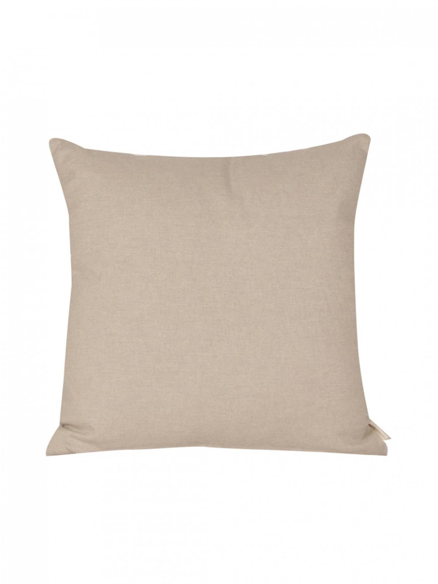 Harmony in Stitches 18x18 Inch Printed Cushion Covers with Elegant Embroidery