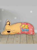 Duckling Dreams: Printed Ploy Duck Chill Dog Stuffed Cushion for Quirky Comfort