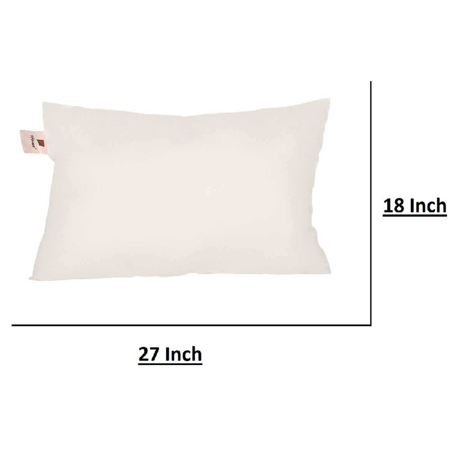 Micro Fiber Pillow Insert Extra Soft | 18x27 Inch