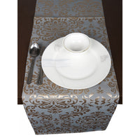 Elegance Jacquard Damask Table Runner for Timeless Dining Décor