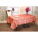 Elegant Renaissance: Jacquard Fiore Damask Table Cover Collection
