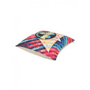 Music Printed Cushion Cover 16x16 Inch With Embroidery