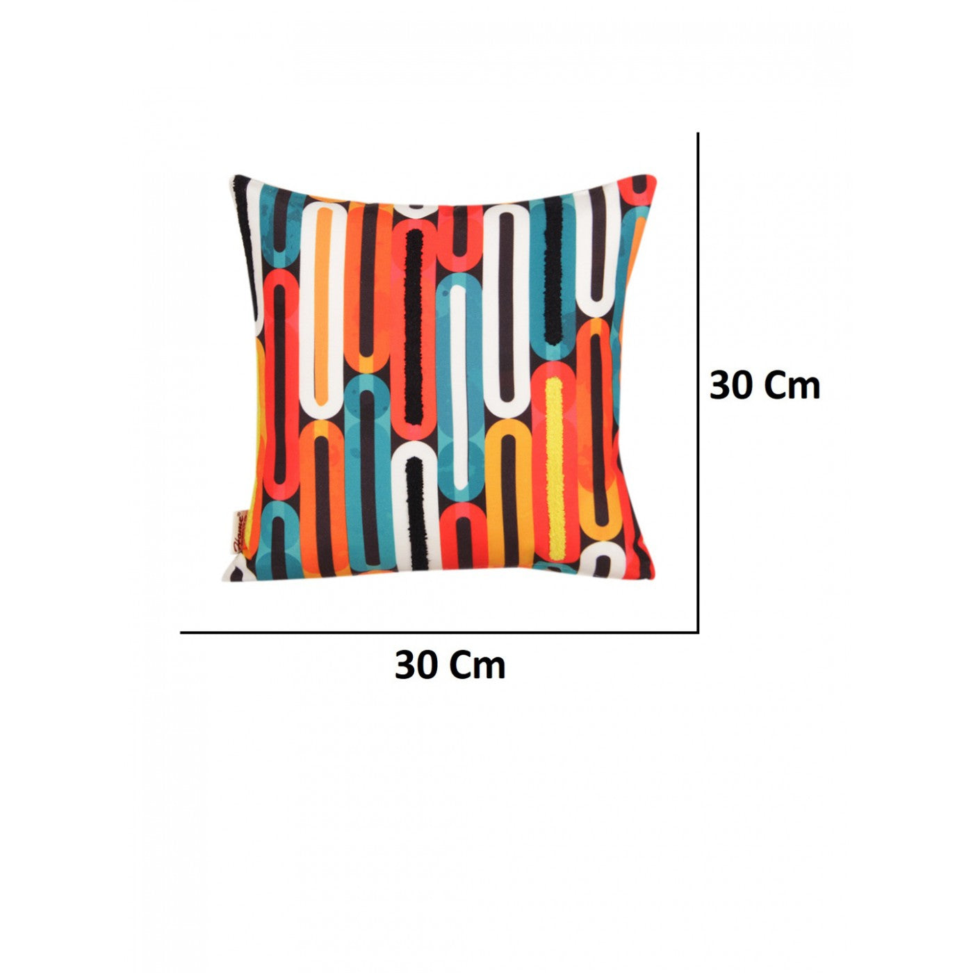 Printed & Embroidered Cushion Covers 12x12 Inch - Blend of Tradition and Trend