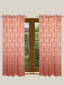Cotton Jacquard Fiore Damask Curtain