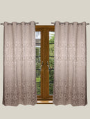 Cotton Jacquard Fiore Damask Curtain