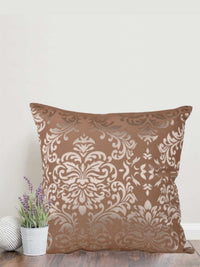 Royal Damask Elegance: Cotton Jacquard Cushion Covers