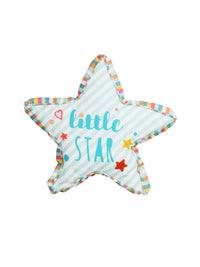 Starry Embrace: Star-Shaped Cushion with Digital Print