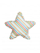 Starry Embrace: Star-Shaped Cushion with Digital Print