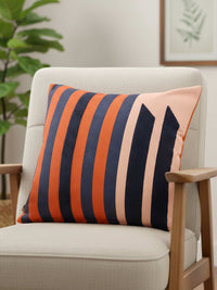 Traditional Aari Embroidery 16x16 Inch Cushion Cover - Elegance for Your Home