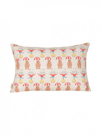 Digital Elegance Umbrella Embroidered Poly Duck Cushion Cover - 12x18 Inch