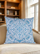 Velvet Printed Cushion Cover - 16x16 Inch