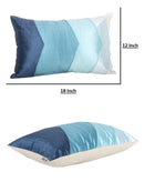 Printed Embroidered Multi Colors Cushion Cover Set of 1