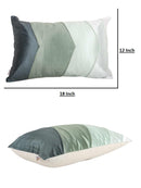 Printed Embroidered Multi Colors Cushion Cover Set of 1