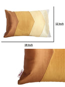 Printed Embroidered Multi Colors Cushion Cover Set of 1