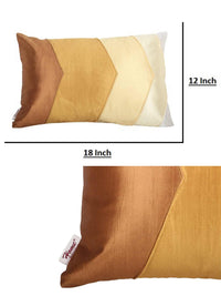 Printed Embroidered Multi Colors Cushion Cover Set of 1