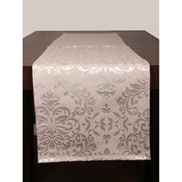 Elegance Jacquard Damask Table Runner for Timeless Dining Décor