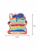 Sleeping Cat Printed Shape Cushion for Kids